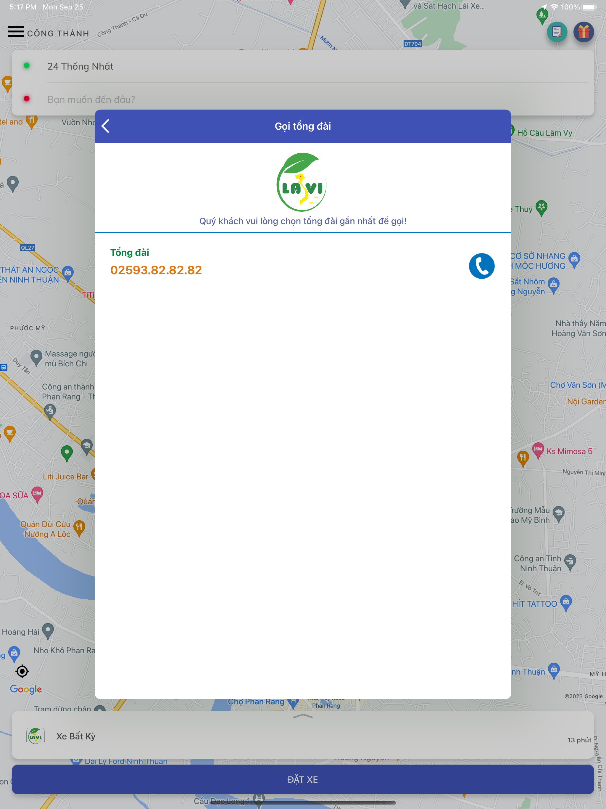 Taxi Điện Lavi