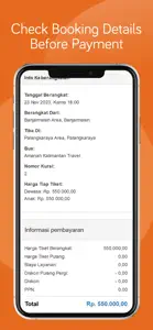 Amanah Kalimantan Travel screenshot #2 for iPhone