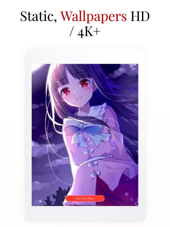 #1 Anime Live Wallpaper -Otaku iPad screenshot 9 - Reference app