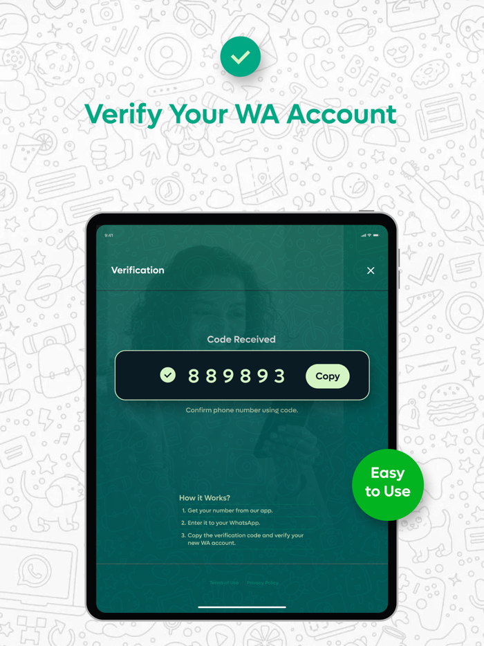 Virtual Number for WA - waNum