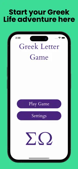 Game screenshot Greek Life: Greek Letter Game mod apk