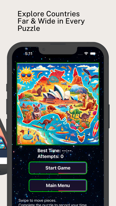 Geo Puzzle Game Screenshot