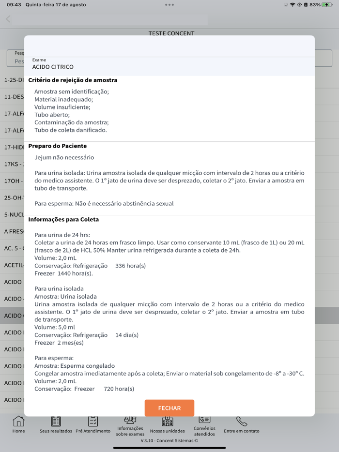 Laboratório Santa Isabel