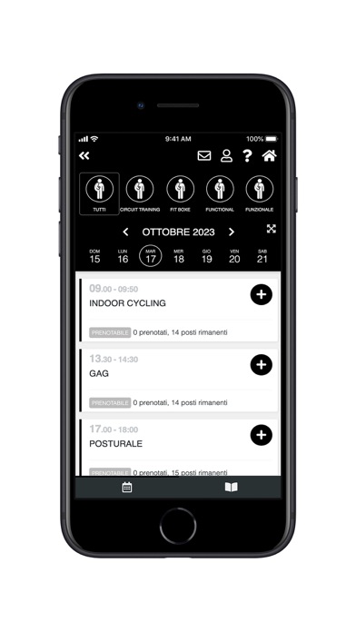 Prince Fitness App Screenshot