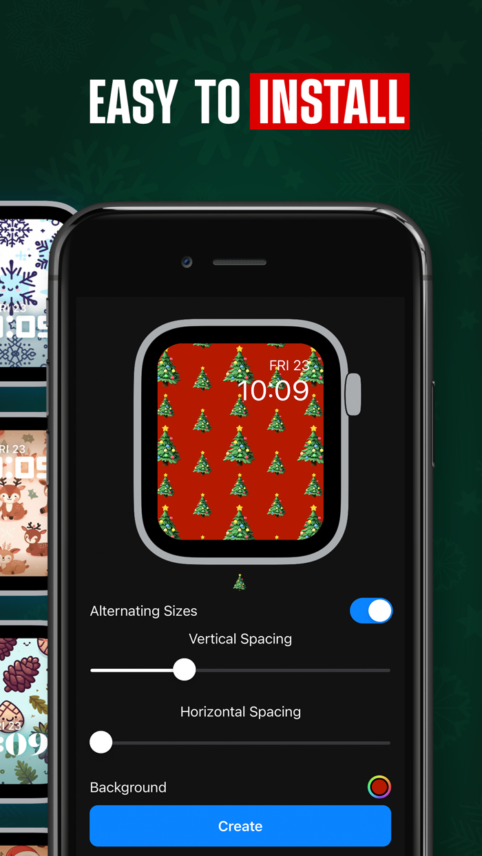 iWatch - Christmas Watch Face