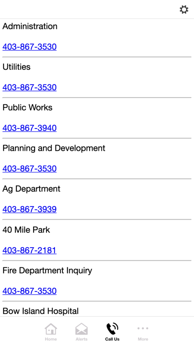 Forty Mile County App Screenshot