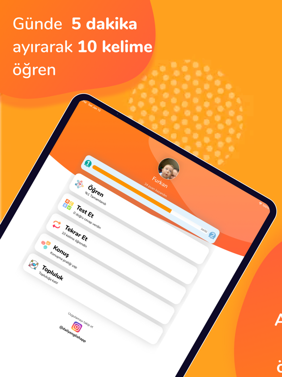 Screenshot #4 pour Kolay İngilizce Kelime Öğren
