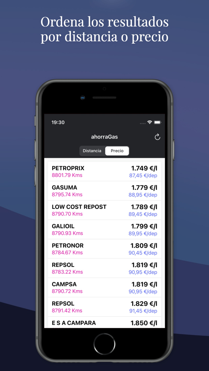 ahorraGas - Gasolineras España