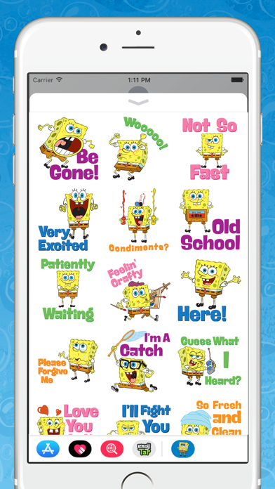 SpongeBob Stickers Screenshot