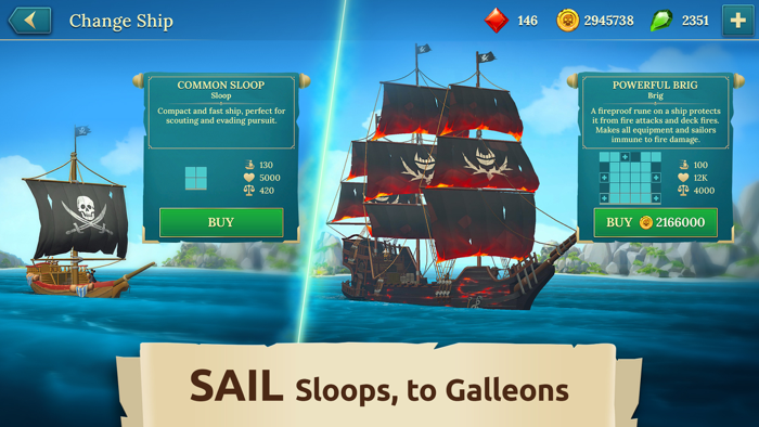 Pirate Ships・Build and Fight