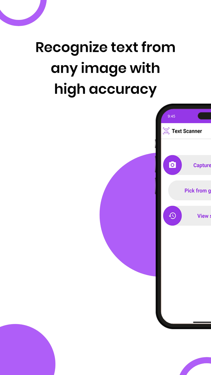 Photo to text converter - OCR