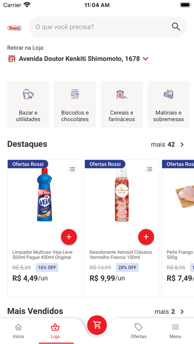 Rossi Delivery - Supermercado Screenshot