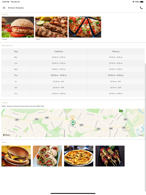 Kinson Kebabs screenshot 2