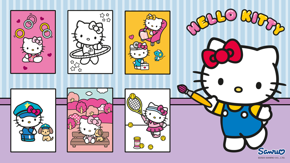 #7. Hello Kitty friends, Lunchbox (iOS) 由: KIDEO TECH LTD