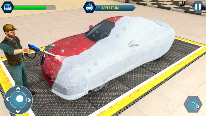 Car Detailing Power Wash Game
