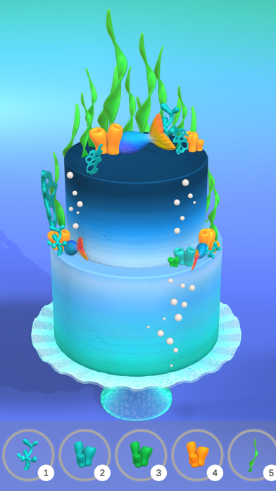 Cake Coloring 3D Screenshot