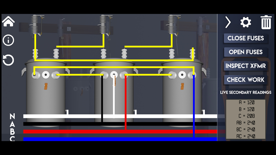 #10. Lineman's Reference - XFMR LAB (iOS) 由: Digital Apprentice LLC
