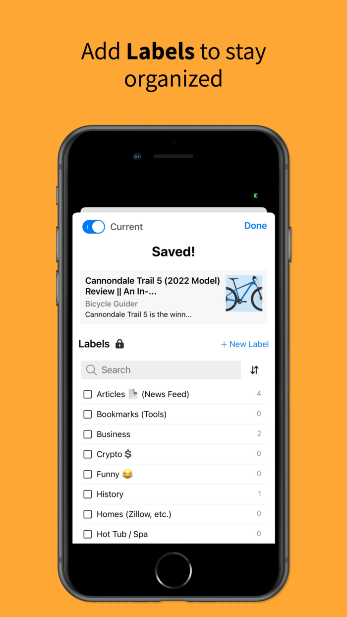 Airframe Save and find later