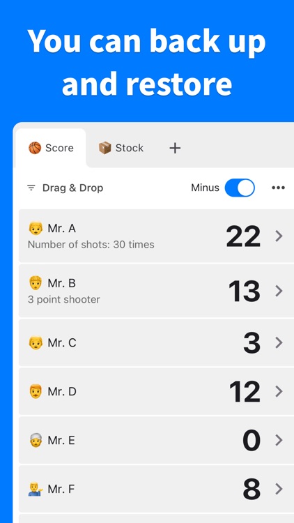 Multi Counter - count up/down screenshot-3