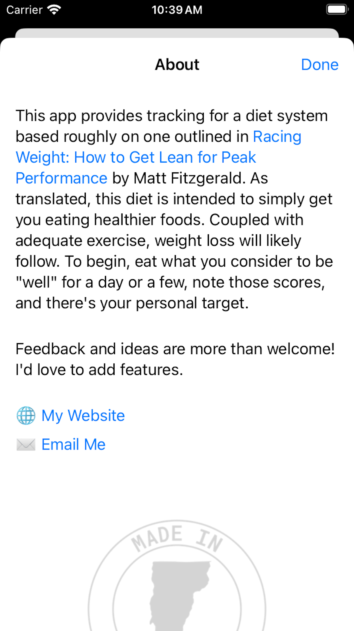 One Day Diet