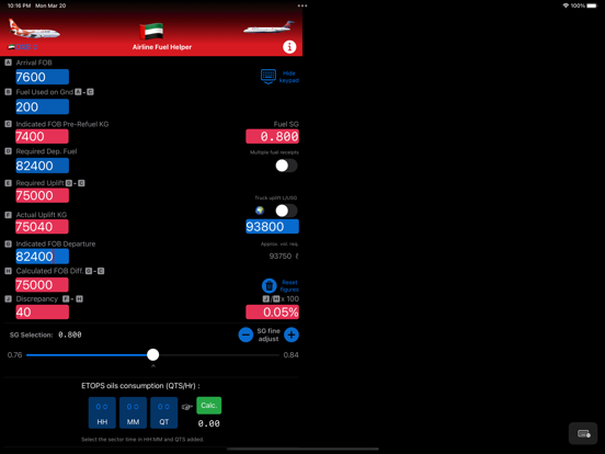 Airline Fuel Helper screenshot 2