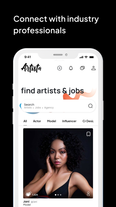 Artista Jobs Screenshot