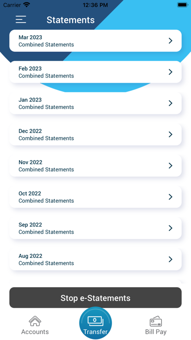 River to River Credit Union Screenshot
