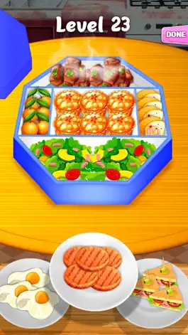 Game screenshot Lunch Box Organizer Game apk