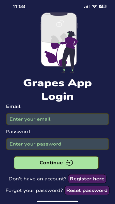Grapes-App Screenshot
