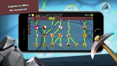Screenshot #1 pour Crafting Idle Clicker