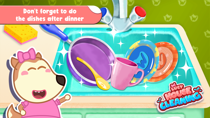 Cleanup House Lucy Sweet Home