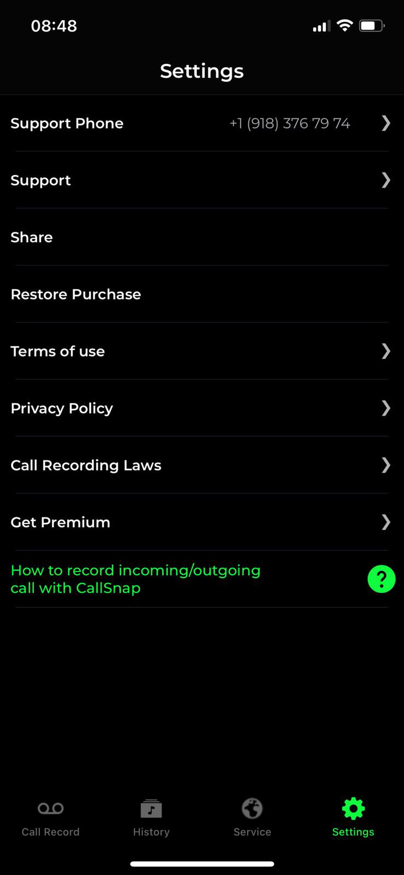 CallSnap
