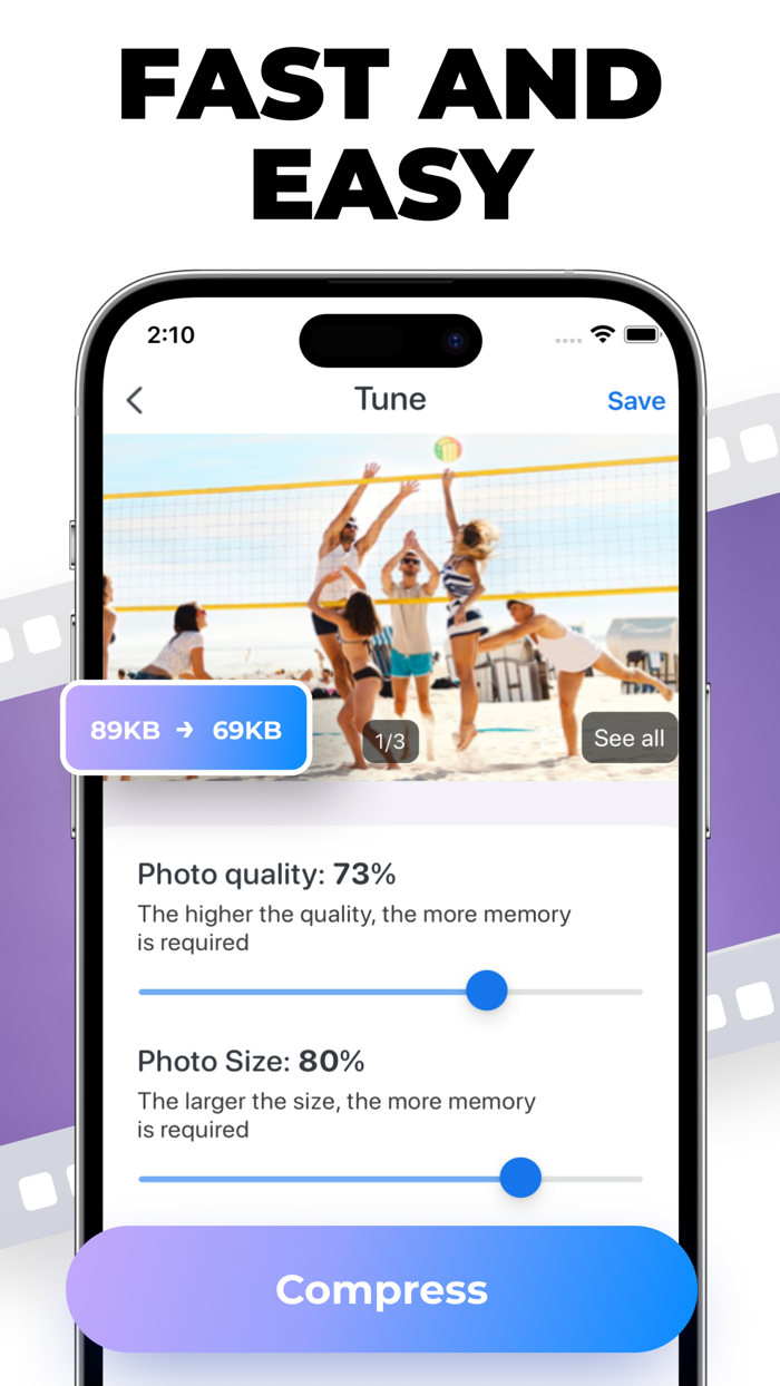 Compress Photo and Video