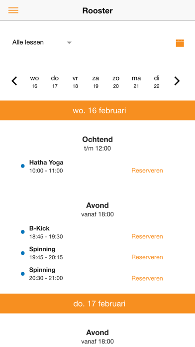 Sportcentrum Anybody Screenshot