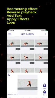 mp4 to gif, video to gif maker iphone screenshot 1