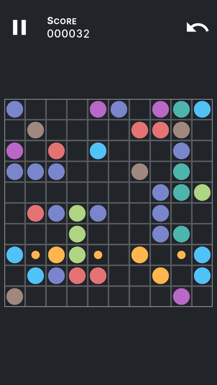 Bubble Lines Game Puzzle