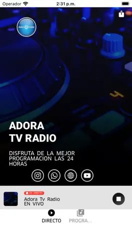 Game screenshot Adora Tv Radio apk