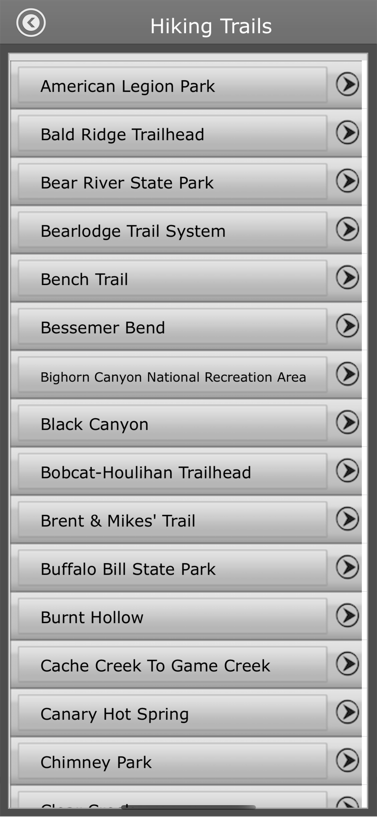 Wyoming-Camping & Trails,Parks