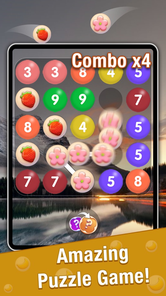#5. Number Bubble Tile Connect (iOS) 由: Vnstart LLC