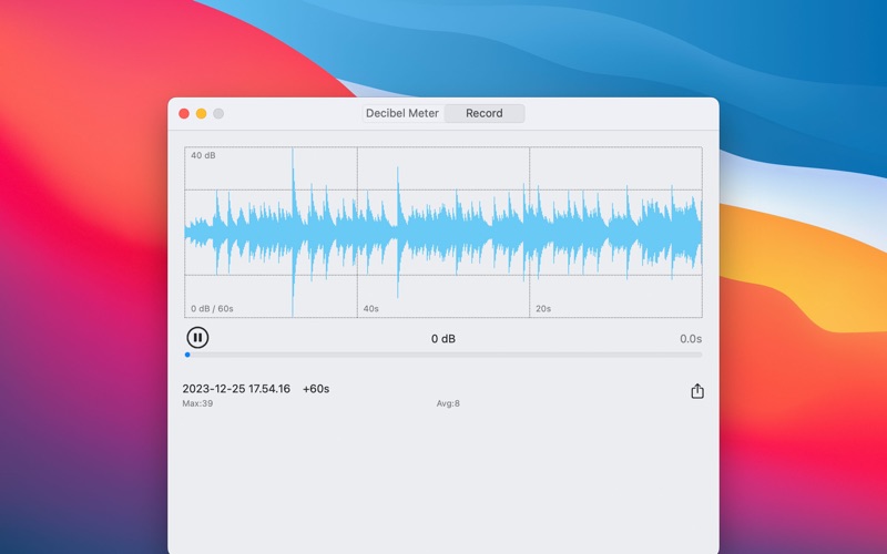 decibel meter（2024） iphone screenshot 2