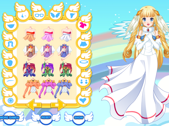 Dress Up Games Angel Avatar