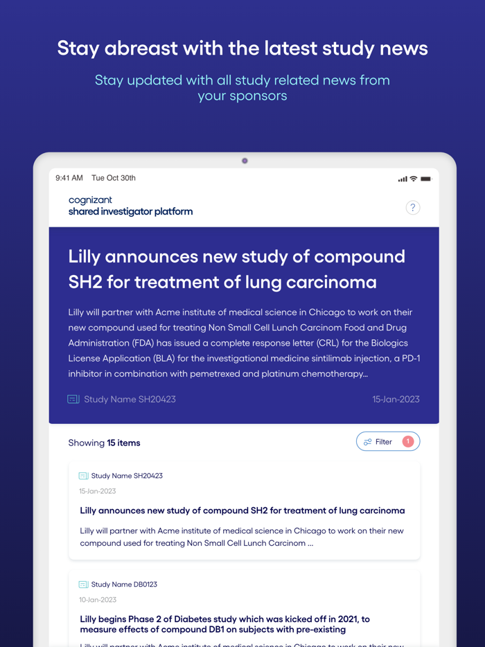 Shared Investigator Platform