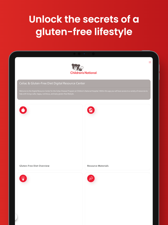 Screenshot #4 pour CNH Gluten Free Resources