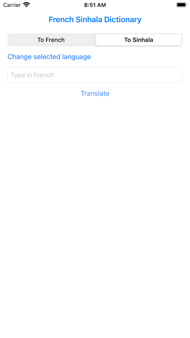 Screenshot #2 pour French Speaker with Sinhala