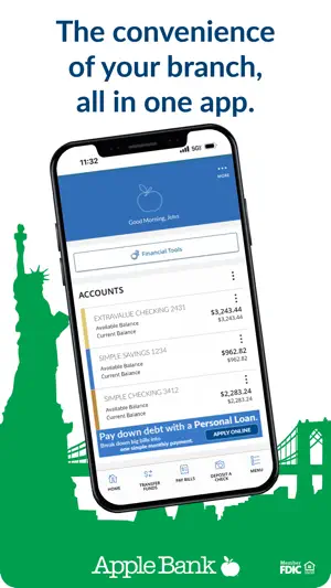 Apple Bank Mobile Banking screenshot 1