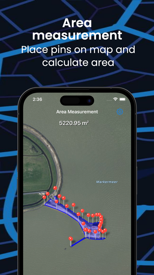 #1. GPS Land & Field Area Measure (iOS) Bởi: Lucas den Otter