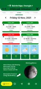 Whitetail Almanac screenshot #2 for iPhone