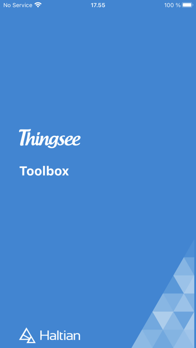 Thingsee Toolbox Screenshot