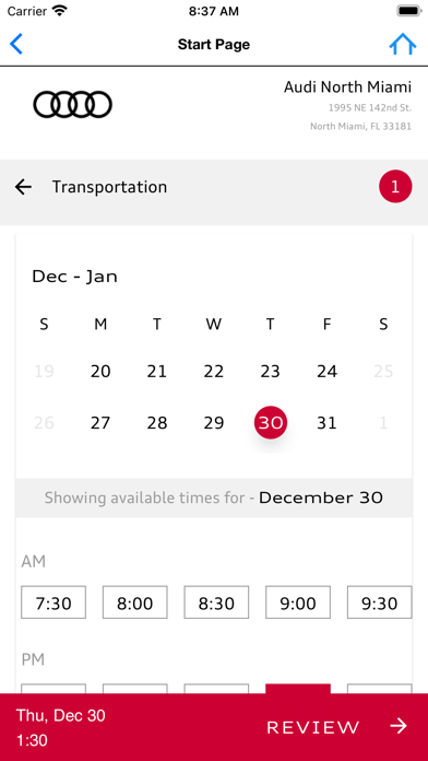 Audi North Miami Screenshot