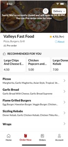 Valleys Fast Food screenshot #3 for iPhone